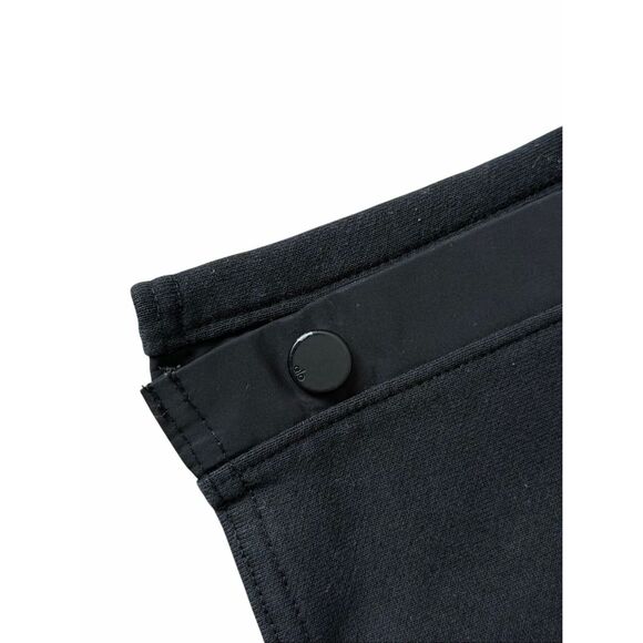 ALO YOGA  Courtside Tearaway Snap Pants Medium Black - Picture 9 of 9
